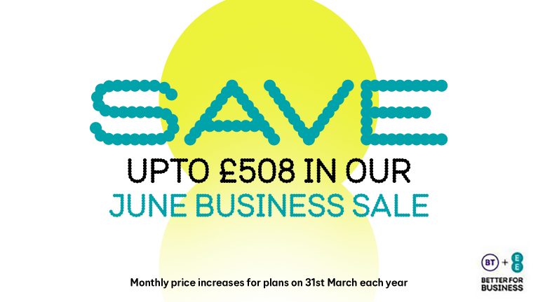 Save over £508 on our June Business deals
