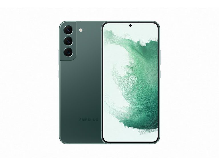 Samsung Galaxy S22 Plus 5G in Phantom Green