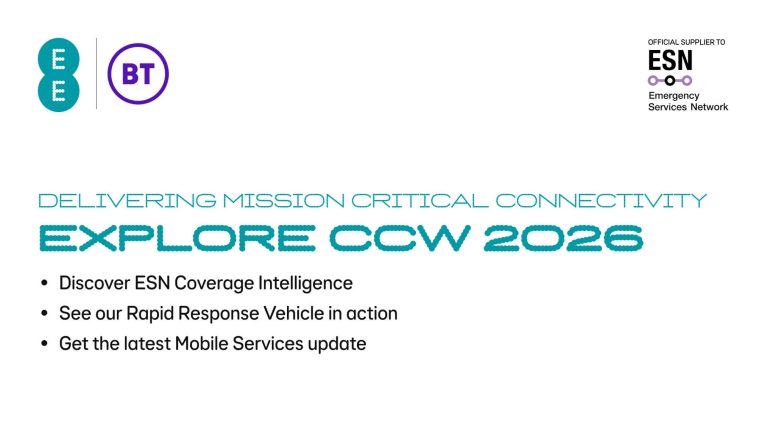 Emergency services network - explore CCW 2026